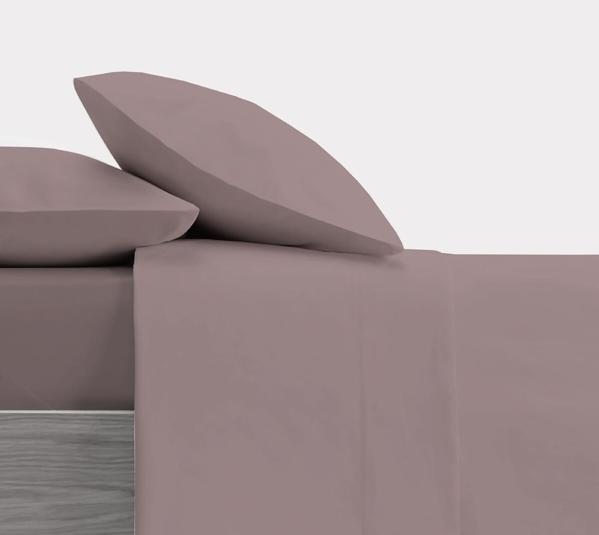 Juego de sábanas liso design magenta cama de 150/160cm donegal collections