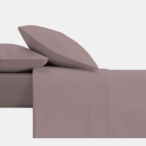 Conjunto de lençóis de design lilás liso para cama de 150160 cm Donegal Collections