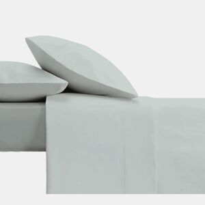 Conjunto de lençóis de design verde liso para cama de 150 cm Donegal Collections