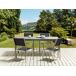 Beliani Conjunto de comedor COSOLETO/GROSSETO Beliani Conjunto de comedor COSOLETO/GROSSETO Negro/ Gris