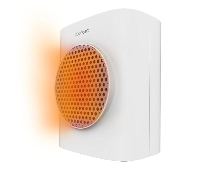 Cecotec calefactor cerámico de sobremesa readywarm 1570 max ceramic smart white. 1500 w, ceramic technology, pantalla digital