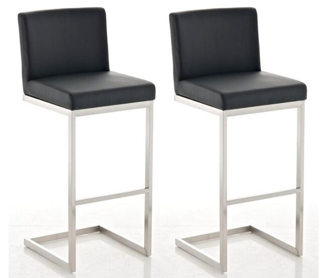 Set de 2 taburetes paros 104x42x48 cm