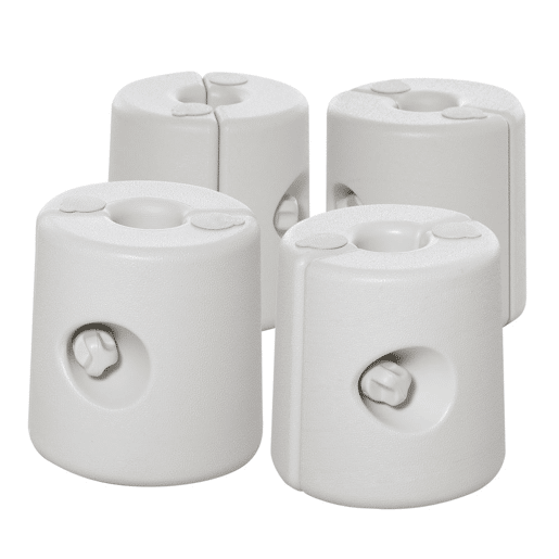 Outsunny Conjunto de 4 Pesos para Tendas Dobráveis Suportes Enchíveis com 9 kg de Água Pesos para Tendas com Maçanetas de Fixação Ø2224x25 cm Branco Outsunny Conjunto de 4 Pesos para Tendas Dobráveis Suportes Enchíveis com 9 kg de Água Pesos para Tendas com Maçanetas de Fixação Ø2224x25 cm Branco