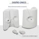 Soportes para Pabellón PE Outsunny Soportes para Pabellón PE Outsunny Blanco