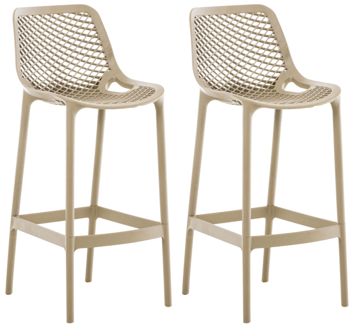 Set de 2 taburetes outdoor air 105x45x53 cm