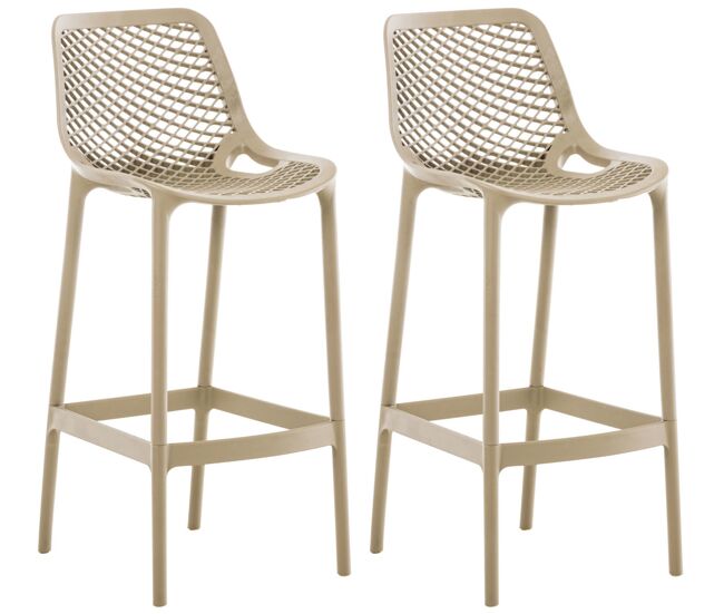 Set de 2 taburetes outdoor air 105x45x53 cm