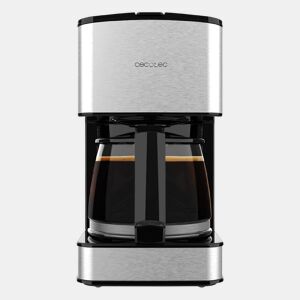Cecotec Máquina de café de filtro, para 6 chávenas, com acabamentos em aço inoxidável e intensificador de aroma.