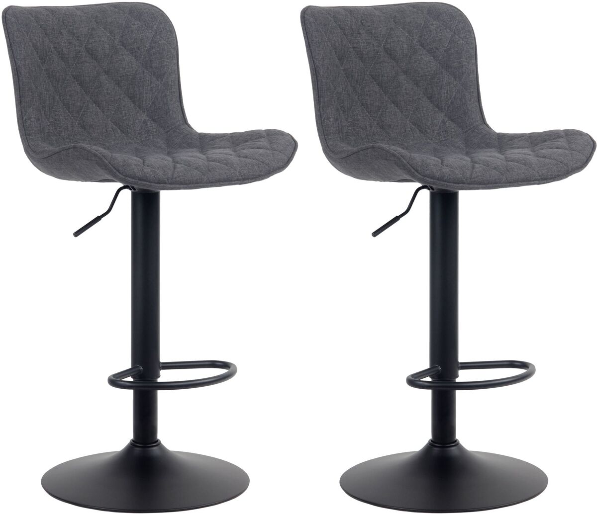 Set de 2 taburetes de bar emma 83x48x54 cm