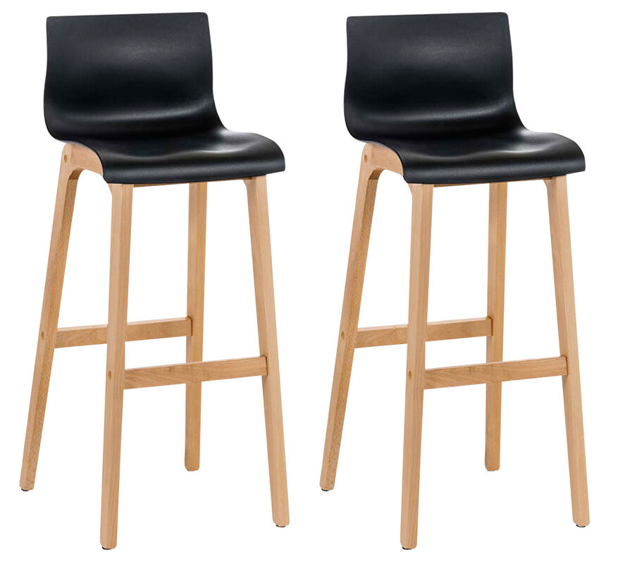 Set de 2 taburetes hoover  ~  asiento de polipropileno 101x41x46 cm