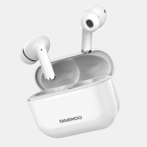 Fones de ouvido TWS In Ear DW2002 DAEWOO, Cor Branco.