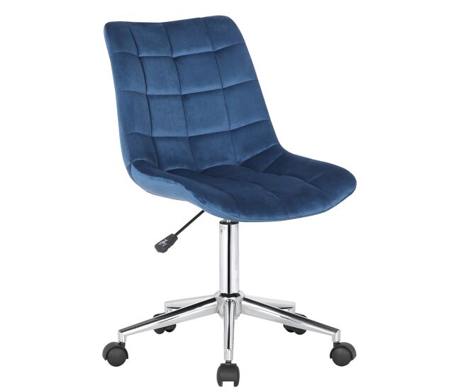 Silla de oficina medford en terciopelo 81x46x62 cm