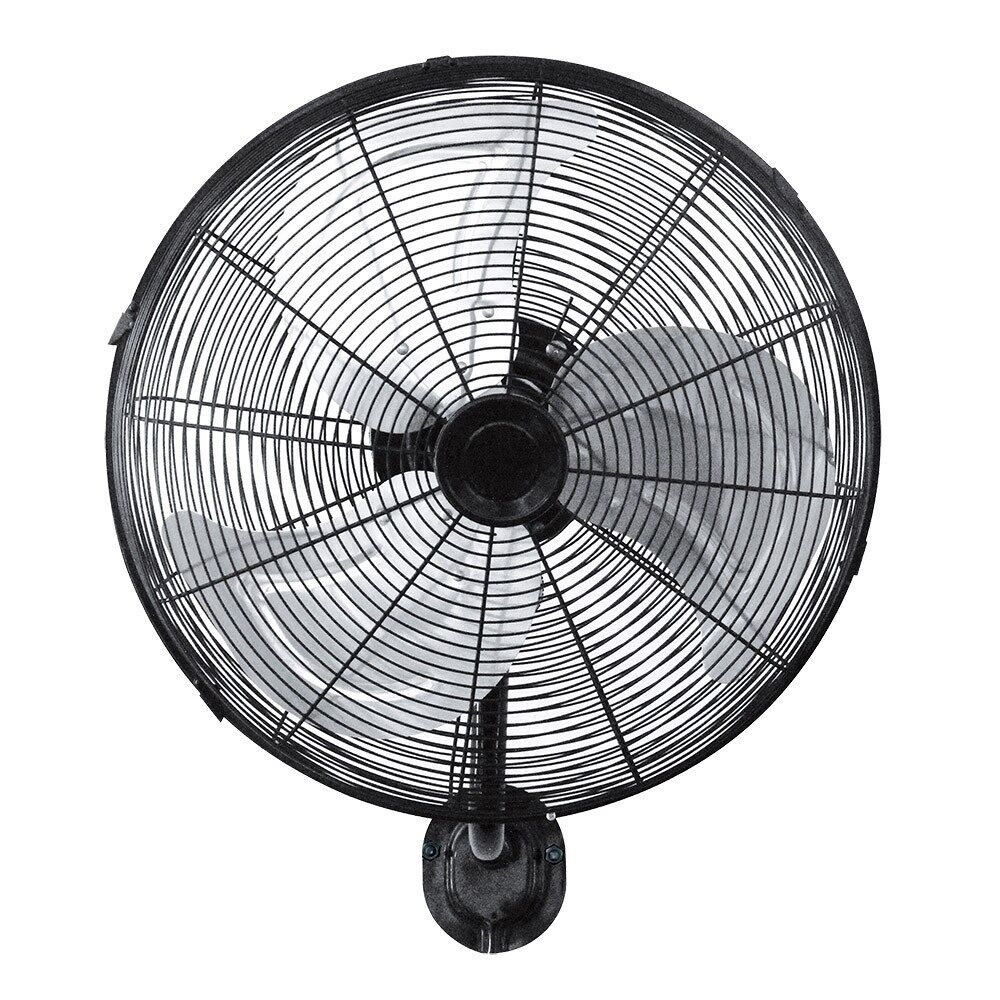Ventilador de pared metal color negro serie arrecife 40cm