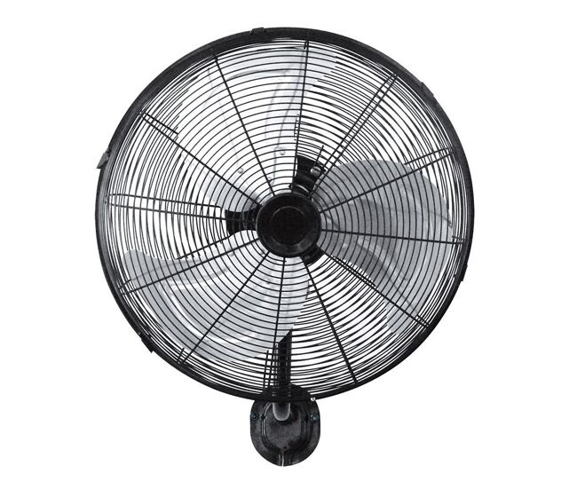 Ventilador de pared metal color negro serie arrecife 40cm