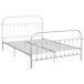 Estructura de cama de metal 160x200 Estructura de cama de metal 160x200 Blanco