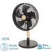 Ventilador Sobremesa Metal Serie Falcon Ventilador Sobremesa Metal Serie Falcon Negro