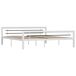 Estructura de cama de metal 180x200 Estructura de cama de metal 180x200 Blanco