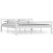 Estructura de cama de metal 180x200 Estructura de cama de metal 180x200 Blanco