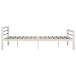Estructura de cama de metal 180x200 Estructura de cama de metal 180x200 Blanco