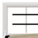 Estructura de cama de metal 180x200 Estructura de cama de metal 180x200 Blanco