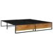 Estructura de cama de metal 180x200 Estructura de cama de metal 180x200 Negro