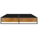 Estructura de cama de metal 180x200 Estructura de cama de metal 180x200 Negro