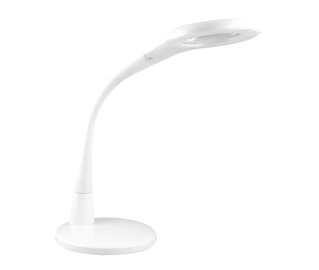 Flexo acrilico color blanco serie plath 18cm