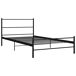 Estructura de cama de metal 90x200 Estructura de cama de metal 90x200 Gris
