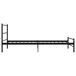 Estructura de cama de metal 90x200 Estructura de cama de metal 90x200 Gris