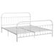 Estructura de cama de metal 180x200 Estructura de cama de metal 180x200 Blanco