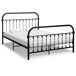 Estructura de cama de metal 120x200 Estructura de cama de metal 120x200 Negro