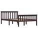Estructura de cama 120x200 Estructura de cama 120x200 Marrón