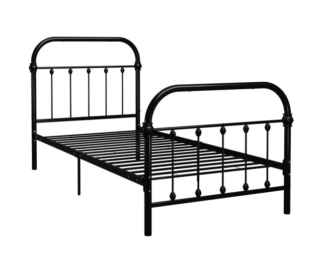 Estructura de cama de metal 90x200 cm
