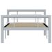 Estructura de cama de metal 90x200 Estructura de cama de metal 90x200 Gris
