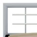 Estructura de cama de metal 90x200 Estructura de cama de metal 90x200 Gris