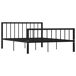 Estructura de cama 140x200 Estructura de cama 140x200 Negro
