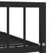 Estructura de cama 140x200 Estructura de cama 140x200 Negro