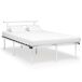 Estructura de cama 120x200 Estructura de cama 120x200 Blanco