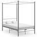 Estructura de cama con dosel metal Estructura de cama con dosel metal
