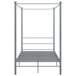 Estructura de cama con dosel metal Estructura de cama con dosel metal