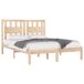Estructura de cama 120x200 Estructura de cama 120x200 Marrón Claro