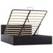 Cama canapé hidráulica cuero sintético 140x200 Cama canapé hidráulica cuero sintético 140x200 Blanco