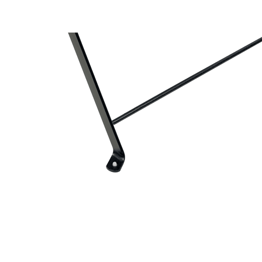 Conjunto de varanda Dobrável FIORI Metal Preto