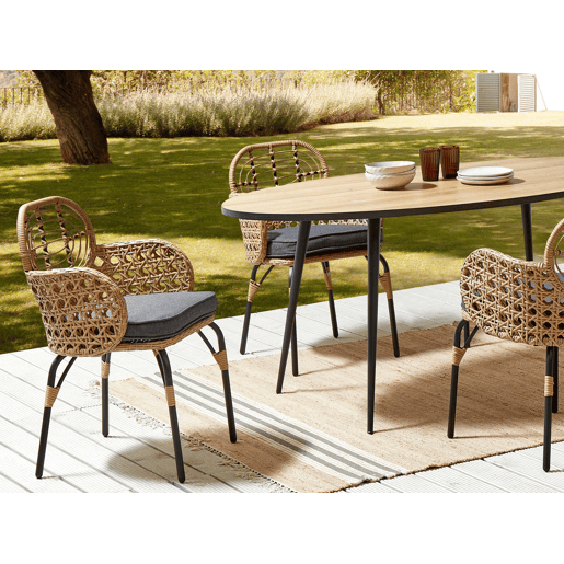 Beliani Cadeira de jardim PRATELLO