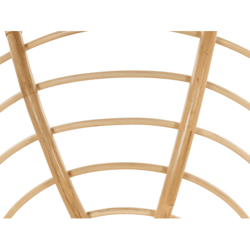 Conjunto de 2 poltronas de jardim com almofadas SALVO Rattan Natural