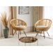 Beliani Silla de jardín MARATEA Beliani Silla de jardín MARATEA Beige