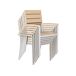 Beliani Silla de jardín COMO Beliani Silla de jardín COMO Beige