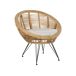 Beliani Silla de jardín MARATEA Beliani Silla de jardín MARATEA Beige