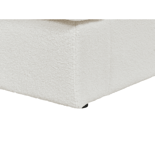 Beliani Sofá de 3 lugares Bouclé ALLA Beliani Sofá de 3 lugares Bouclé ALLA