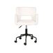 Beliani Silla de oficina SANILAC Beliani Silla de oficina SANILAC Blanco/ Beige