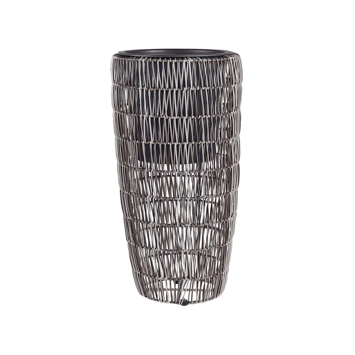 Beliani Conjunto de 2 vasos para plantas CHELONE